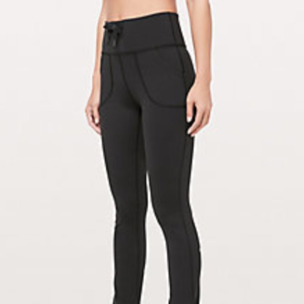 Skinny Will Pant *Full-On Luon sz4 lululemon